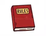 cartoon-rule-book-icon-doodle-hand-drawn-outline-colorful-red-rules-line-drawing-clipart-symbol-vector-illustration-383672201 image
